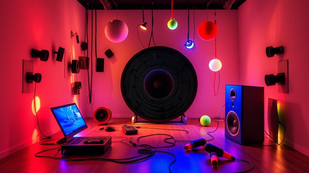 Exploring the Relationship between Visual and Sonic Elements in Sound Installations"